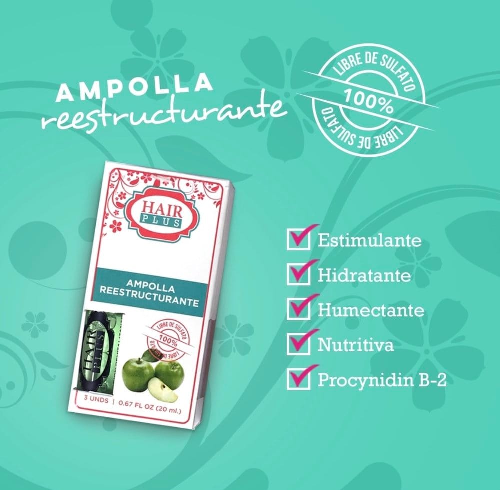 Ampolla Reestructurante 3 PCS