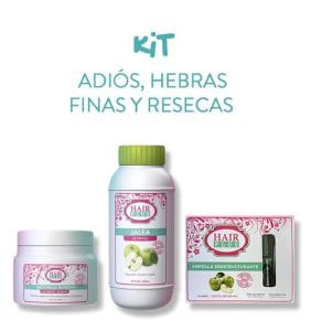 Kit adiós: hebras finas y resecas